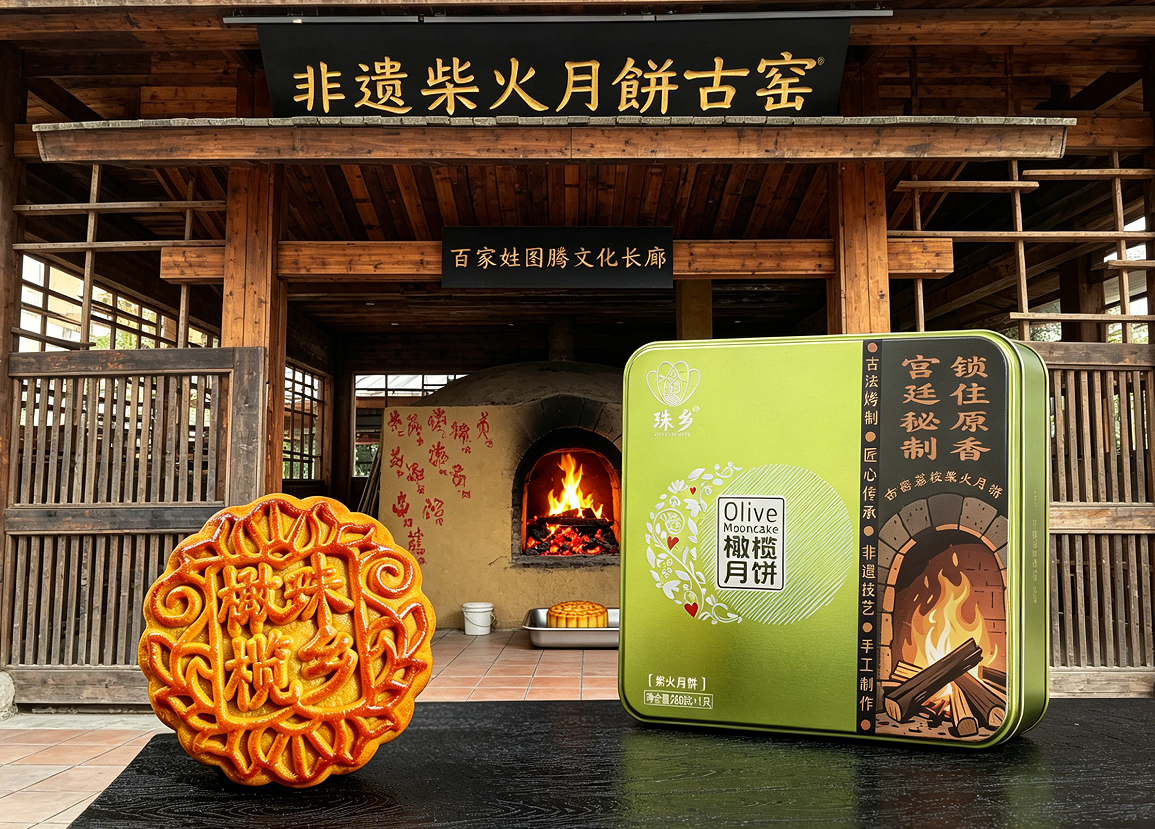 柴火月饼